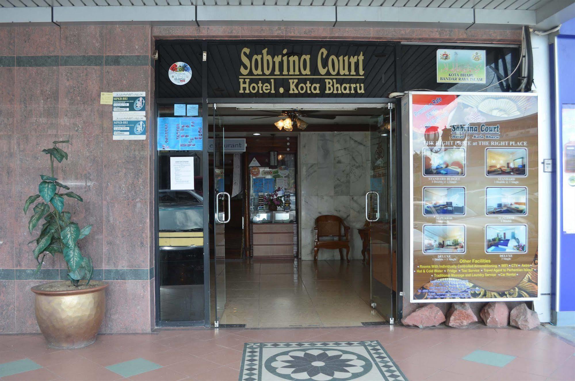 Sabrina Court Hotel Kota Bharu Esterno foto